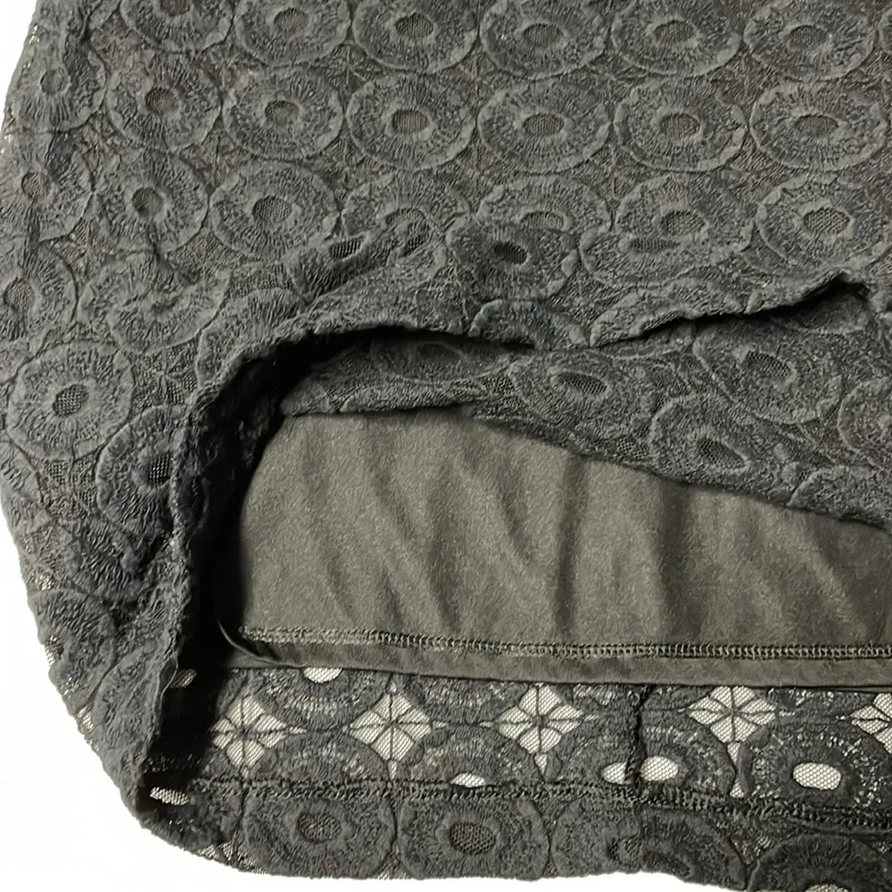 Banana Republic black lace dress size 6